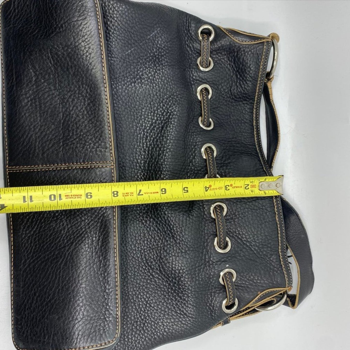 Cole Haan Black Leather Crossbody Bag
