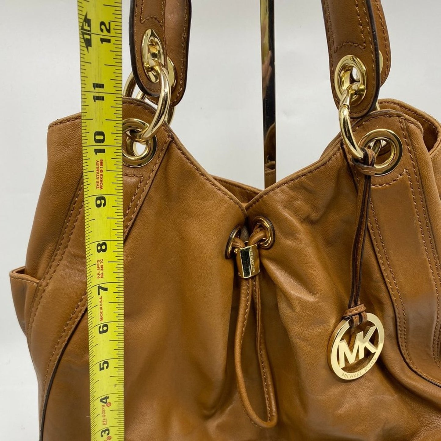 Michael Kors Medium Brown Leather Shoulder Bag