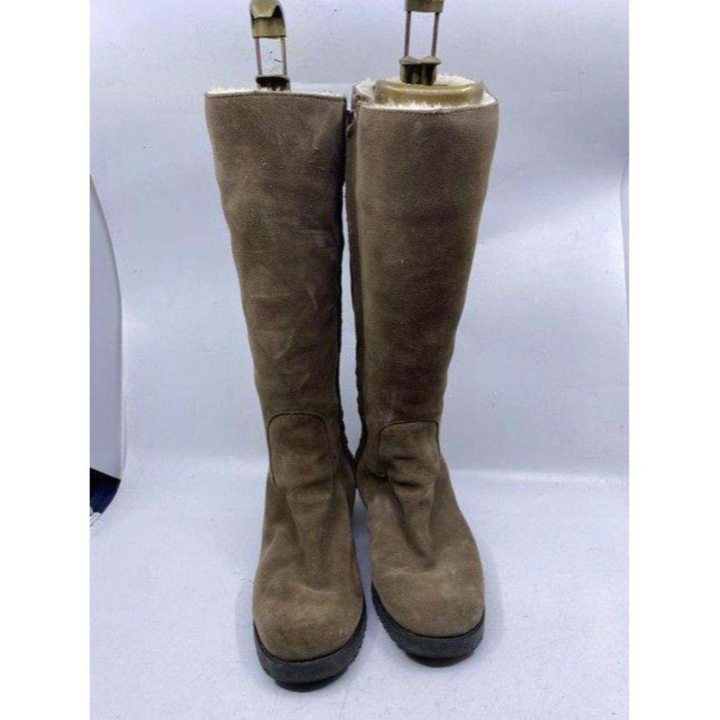 Ugg Australia Tan Tall Full Height Zipper Bootsboo