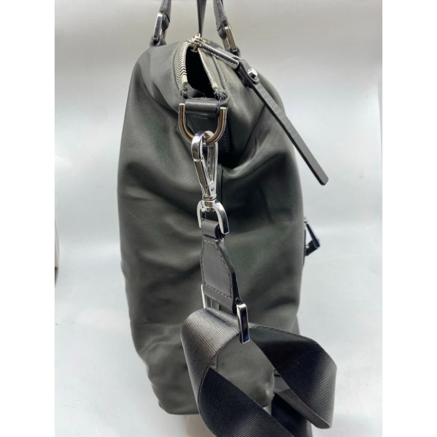 Michael Kors Black Fabric Crossbody Bag
