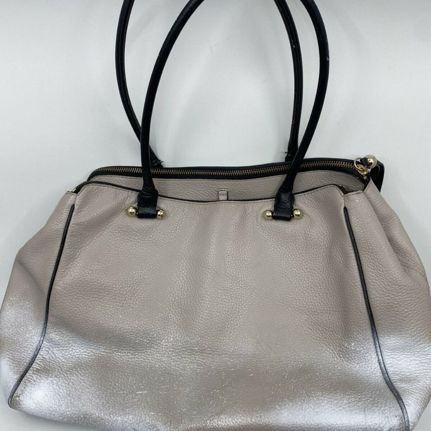 Kate Spade Large Leather Tote Customized With Bear