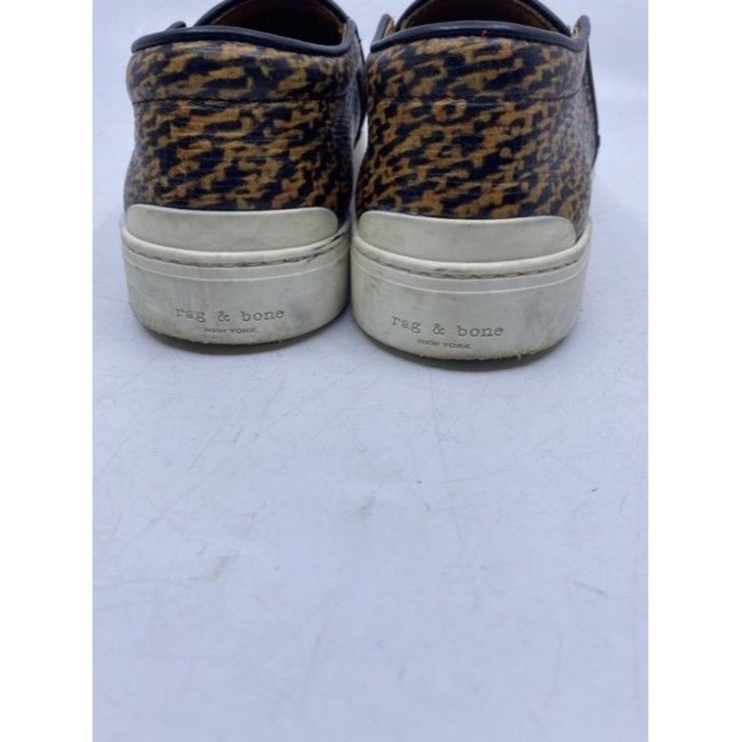 Rag And Bone Tweed Kent Slip On Print Sneakers Size Us