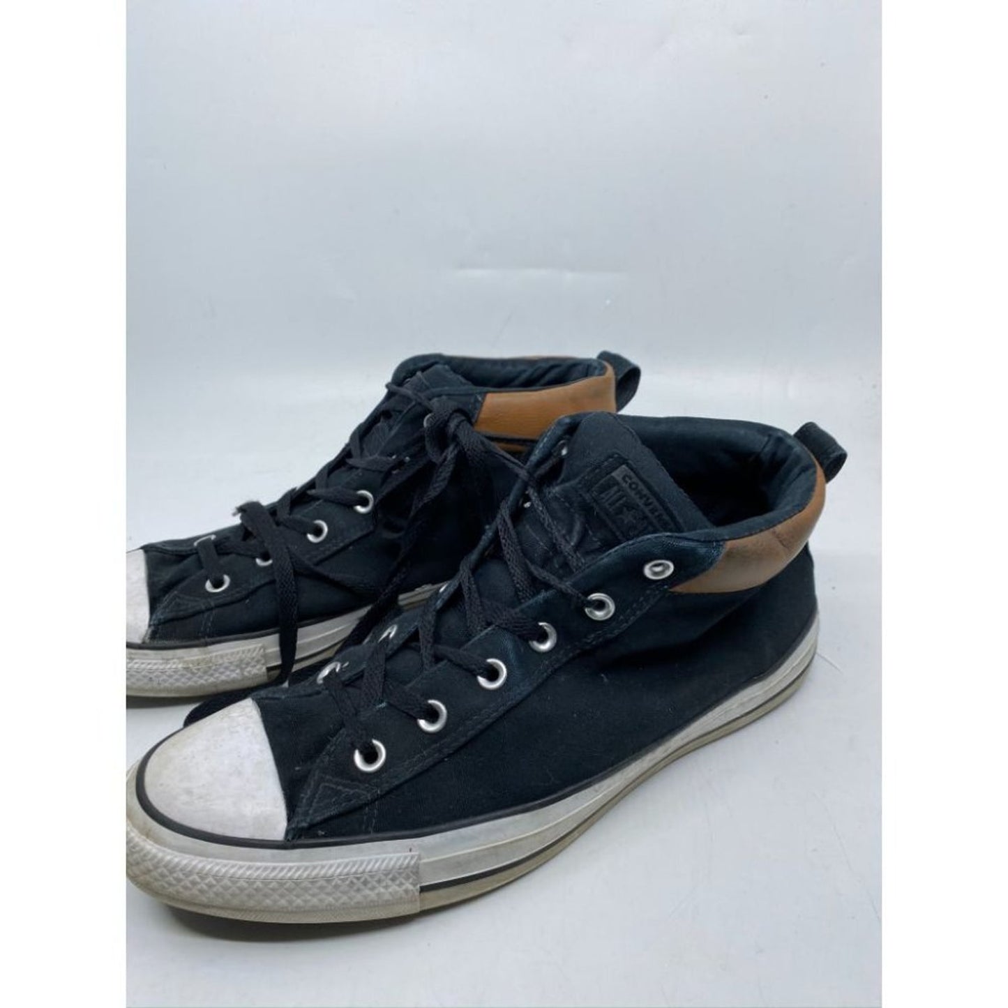 CONVERSE Sneakers White Navy Blue Women's Size 11