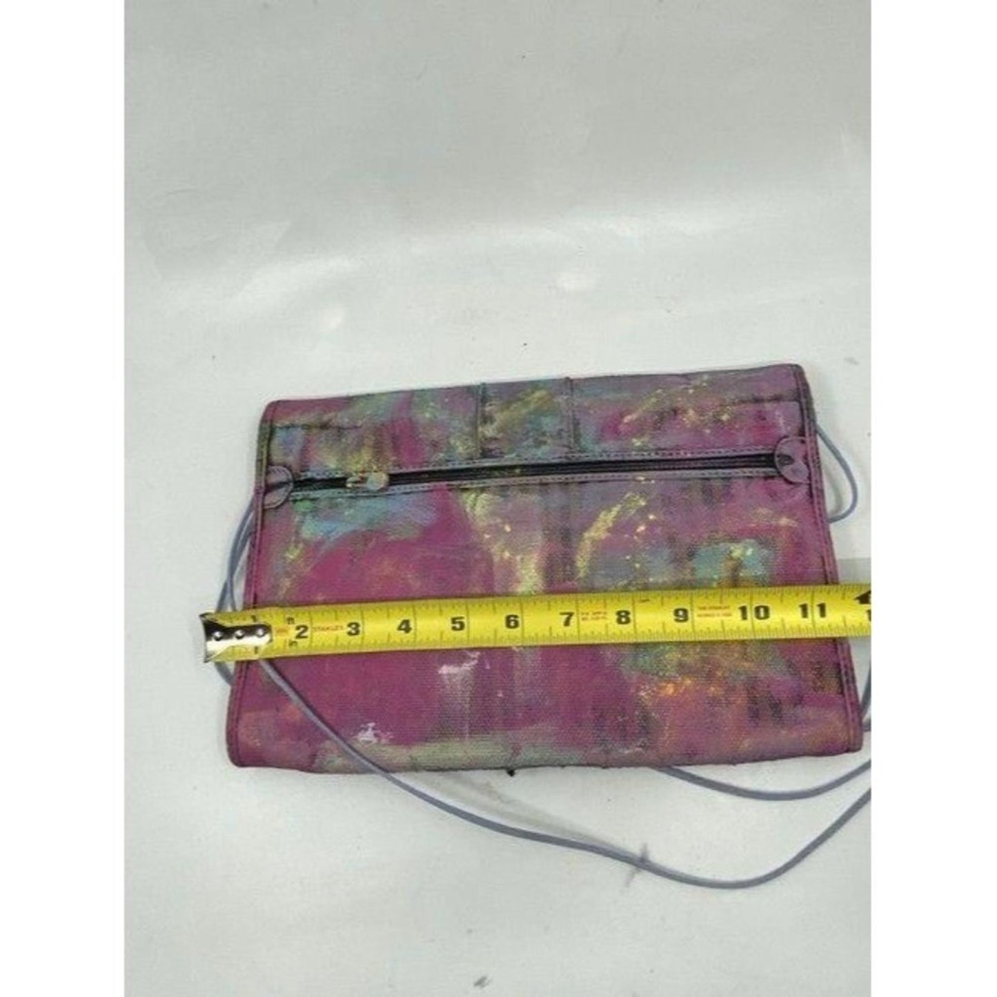 fendi customized multicolor canvas cross body bag