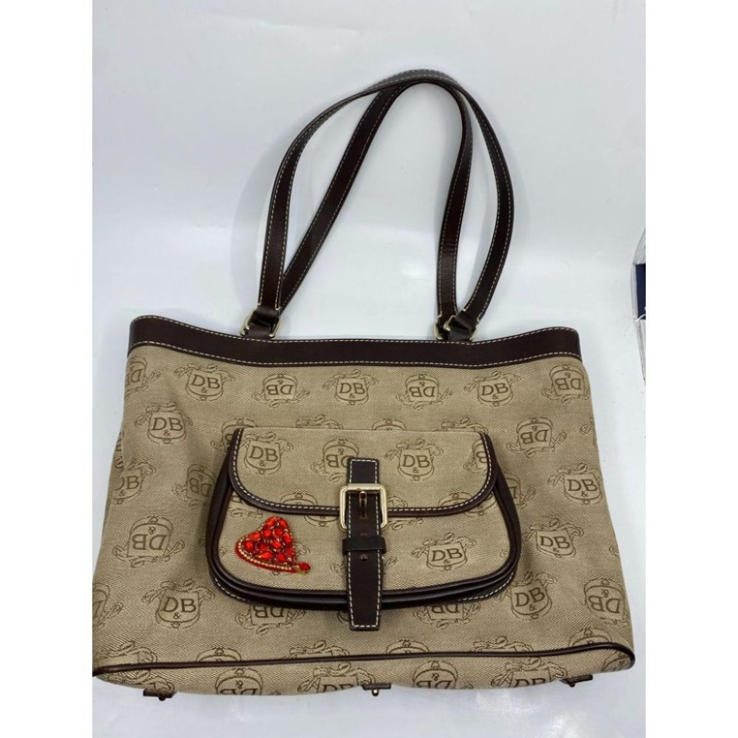 DOONEY & BOURKE Tan Brown Shoulder Bag Customized