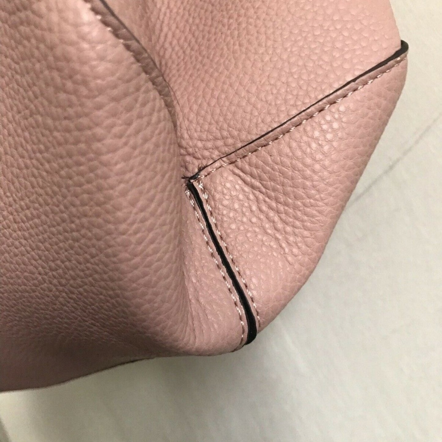 NANETTE LEPORE Large Leather Dusty Pink Handle Bag