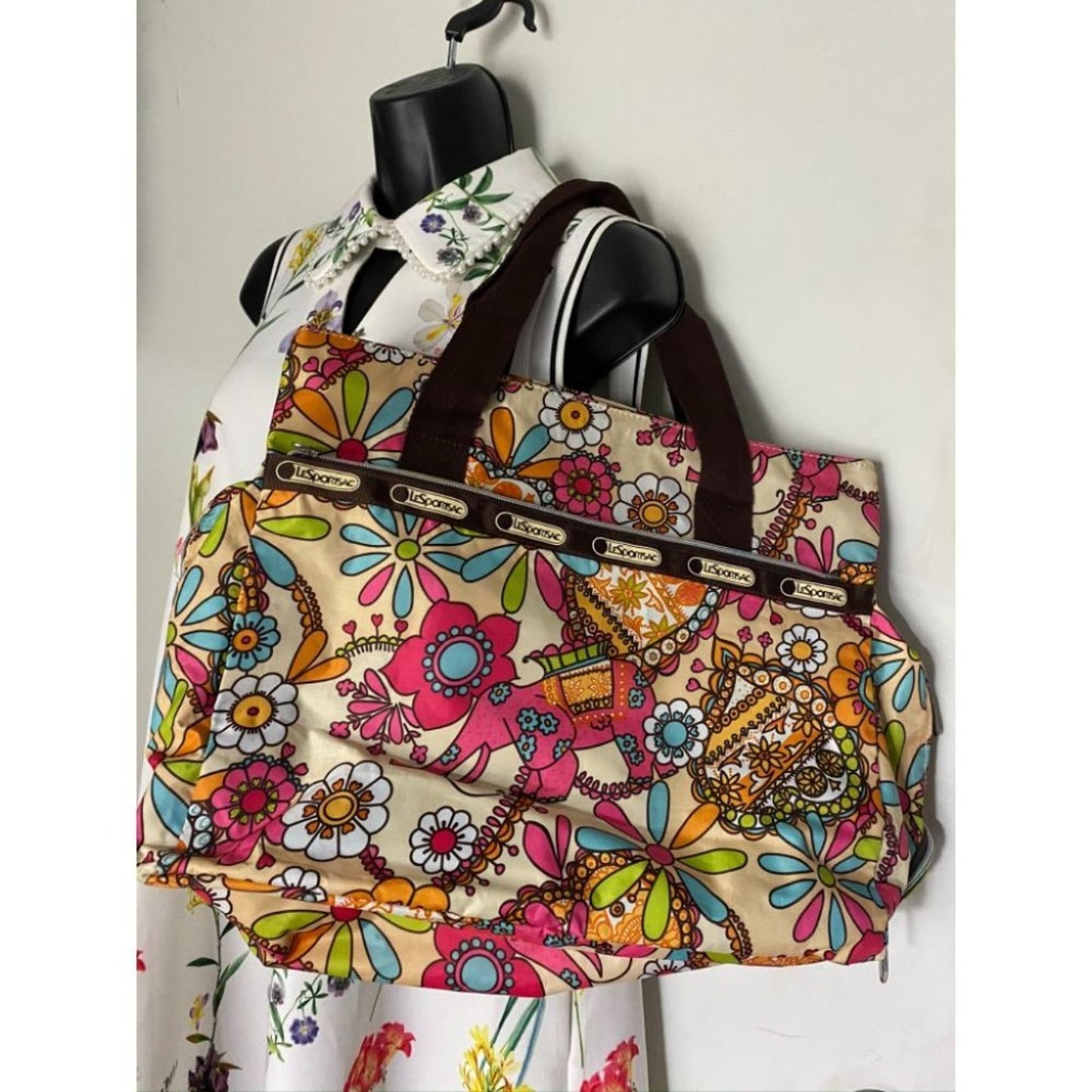 Lesportsac Large Multicolor Tote Bag