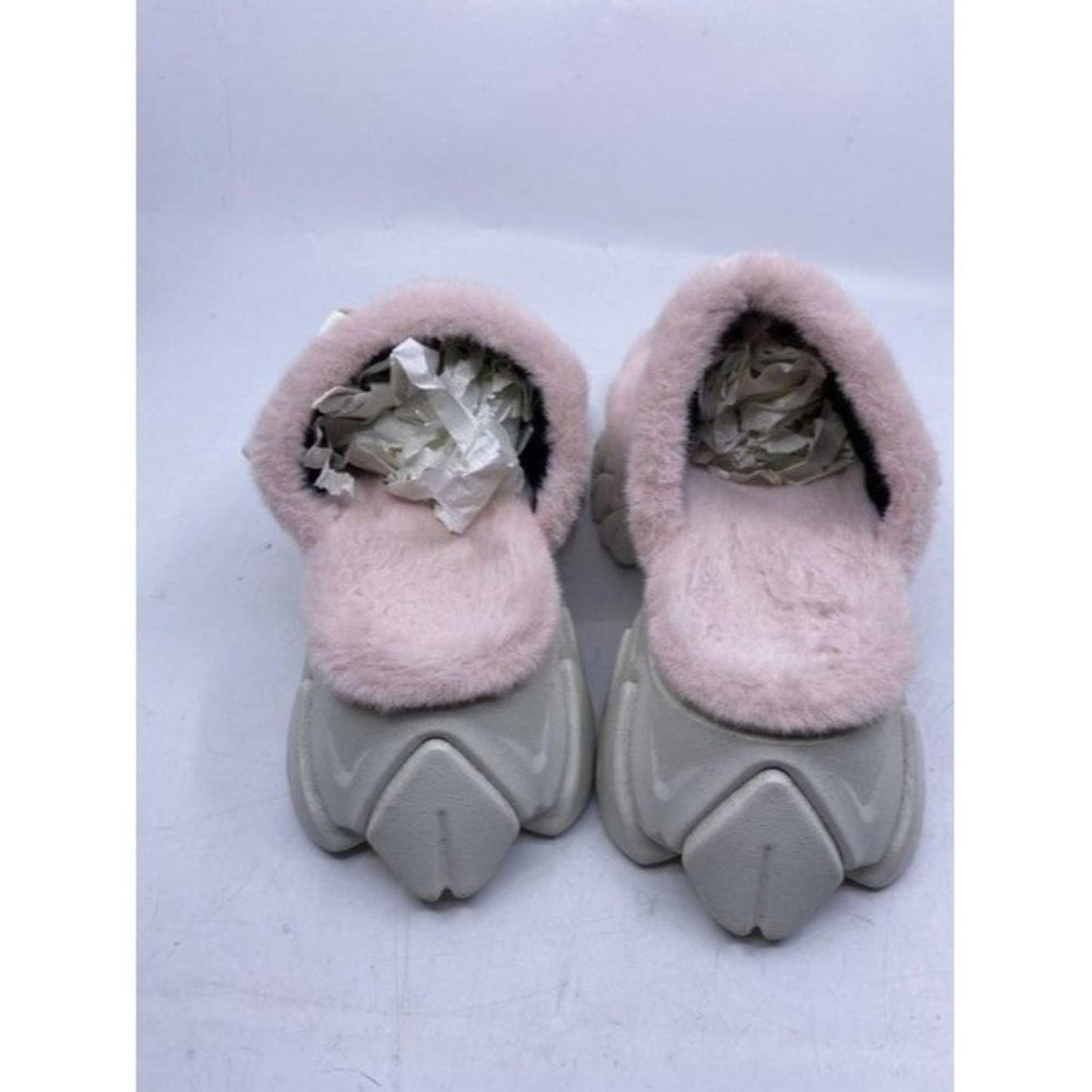 Angel Chen Pink Faux Fur Mulesslides Size Eu