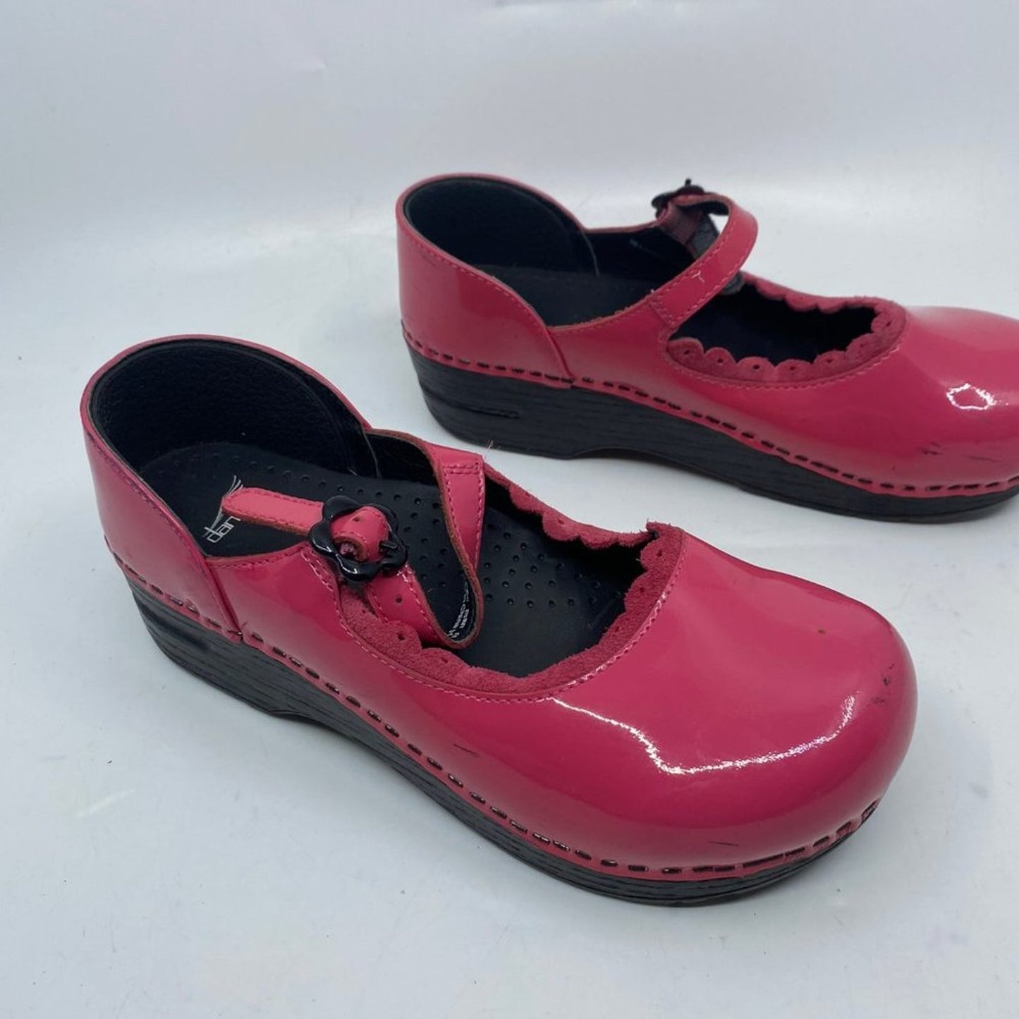 Dansko Pink Classic Mules EU34