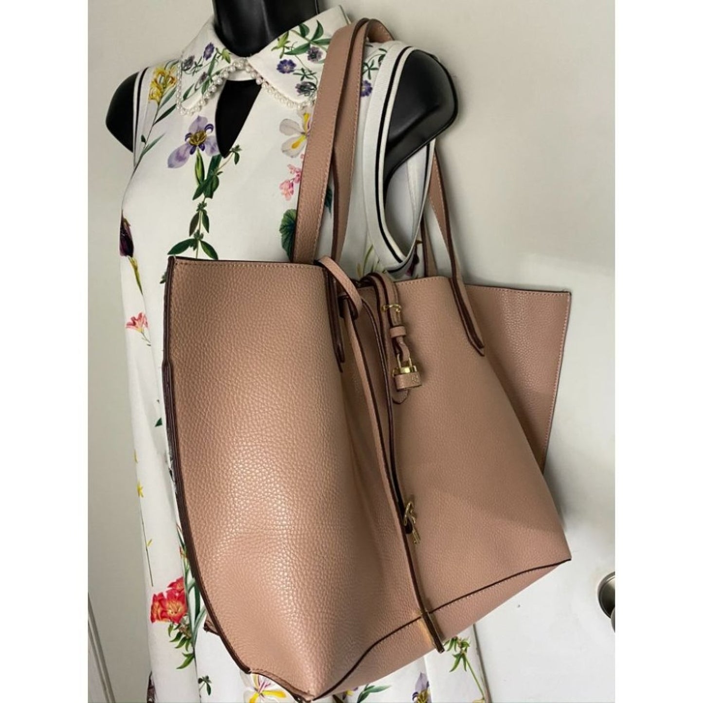 Tutilo New York Large Pink Tote Bag