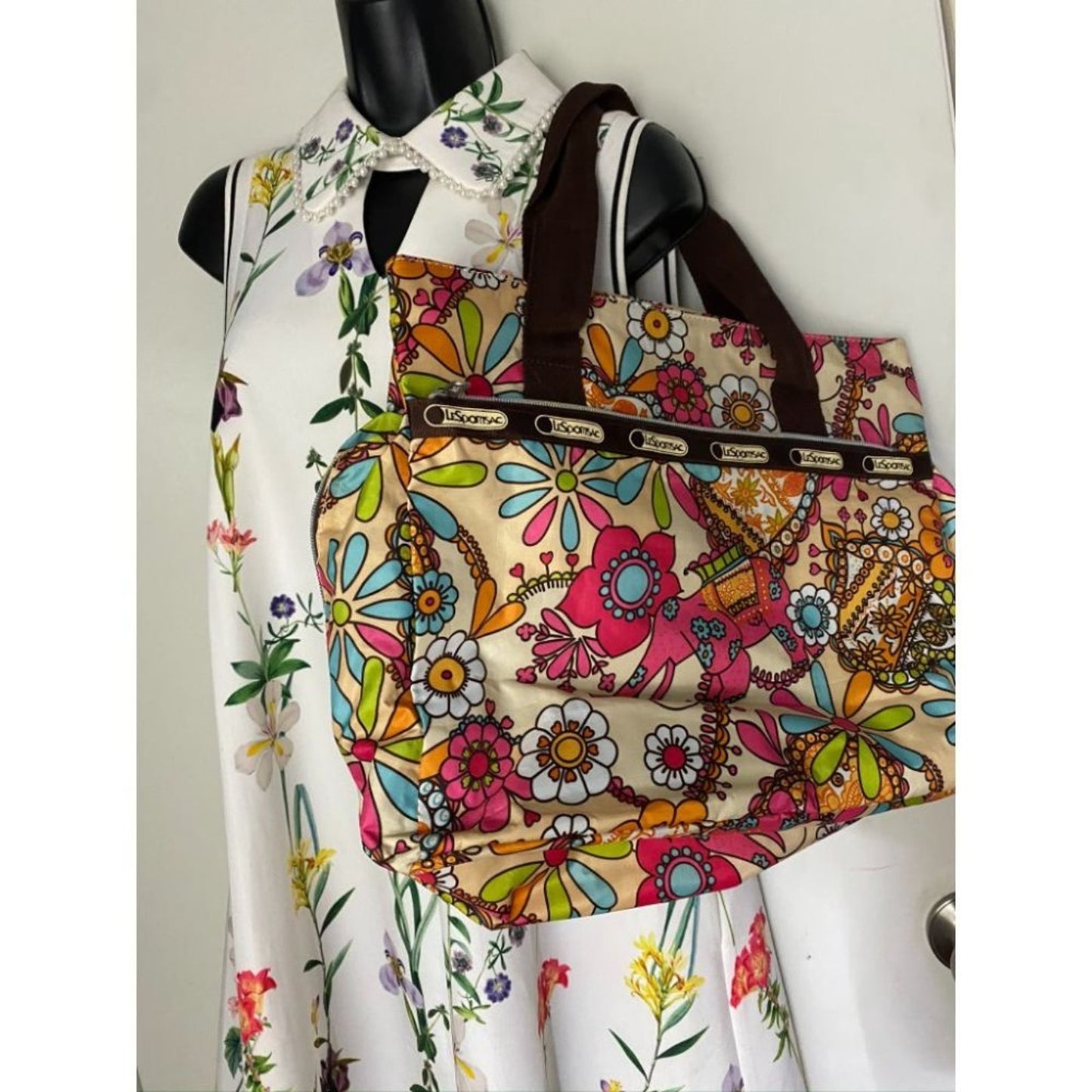 Lesportsac Large Multicolor Tote Bag