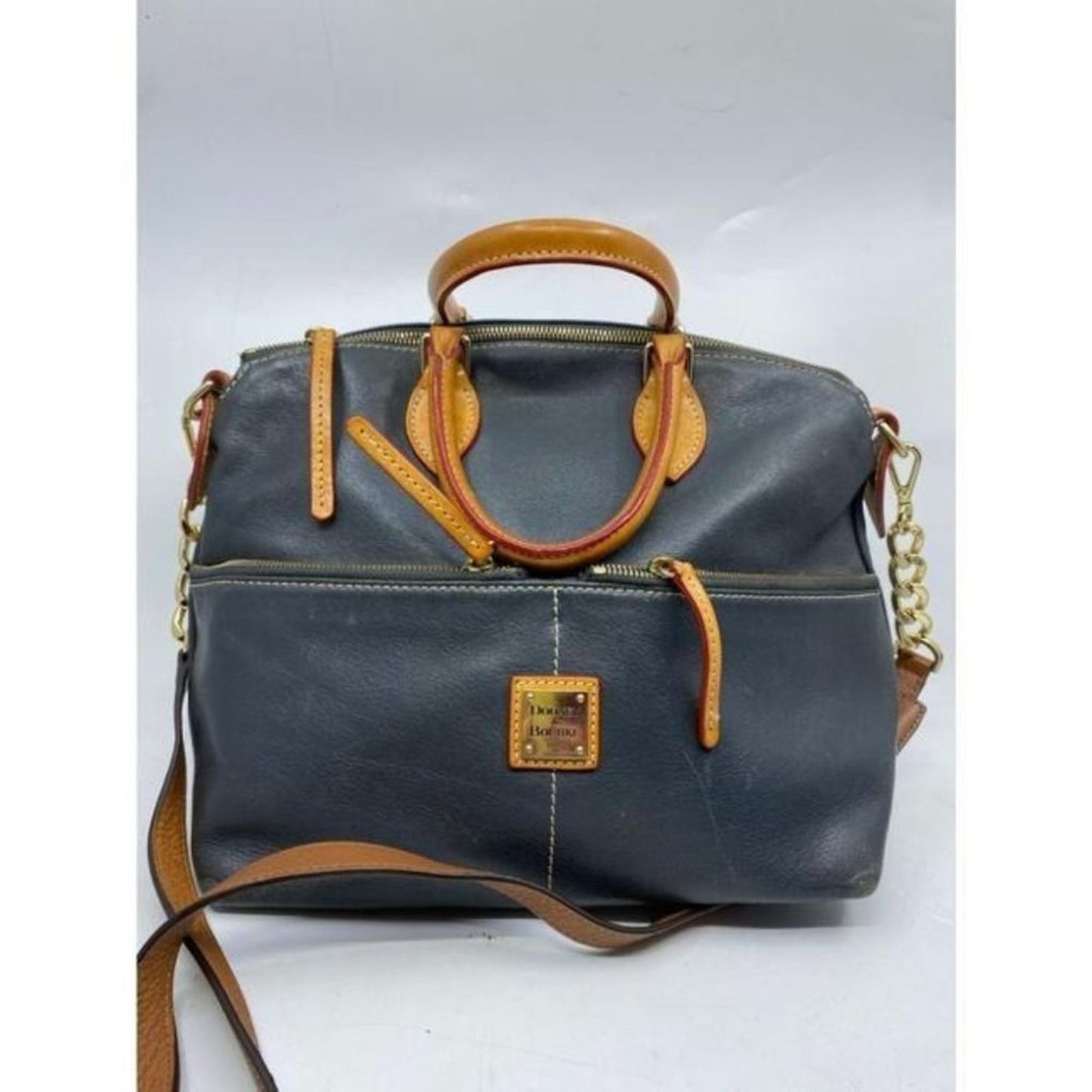 Dooney And Bourke Vintage Black Leather Shoulder B