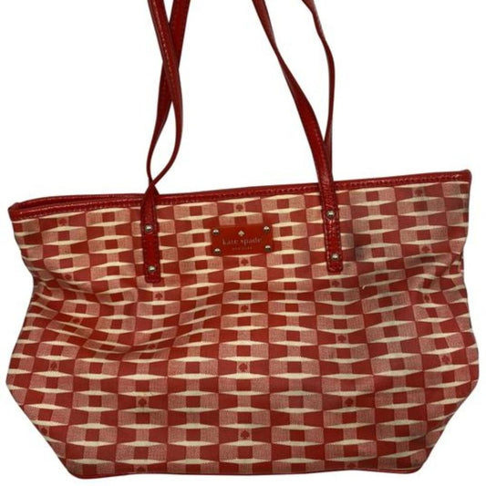 Large Printed Fabric Tote Bag