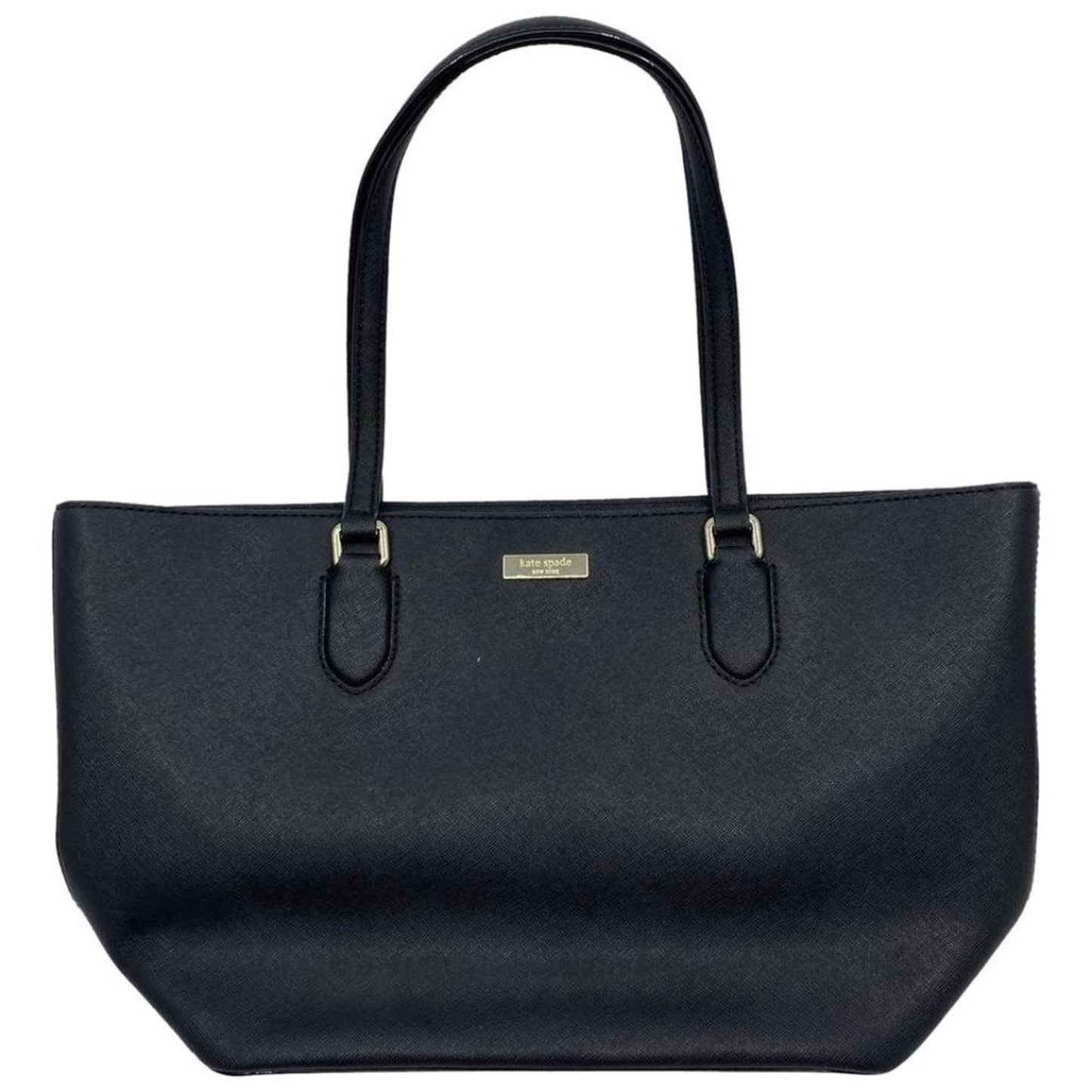 Kate Spade Black Large Saffiano Leather Tote Bag