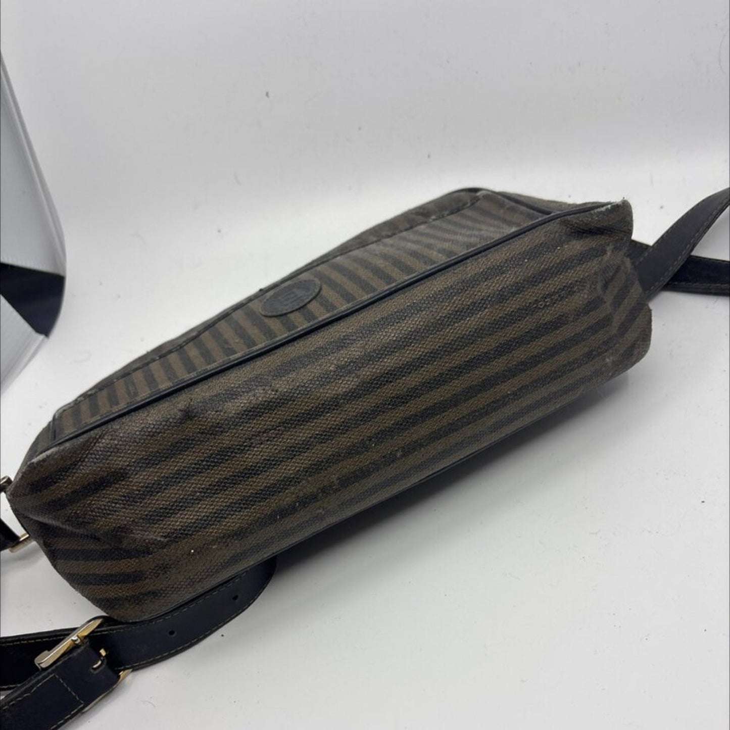 Vintage Fendi Crossbody Bag - Brown/Black