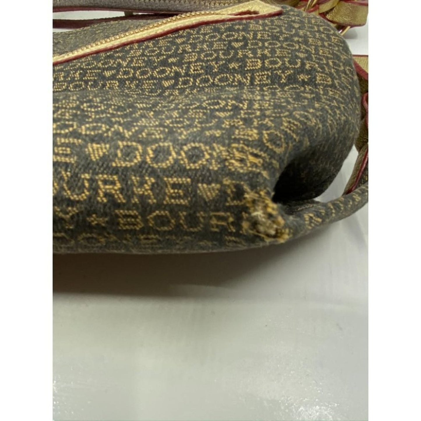 Dooney & Bourke Fabric Shoulder Bag Over Signature