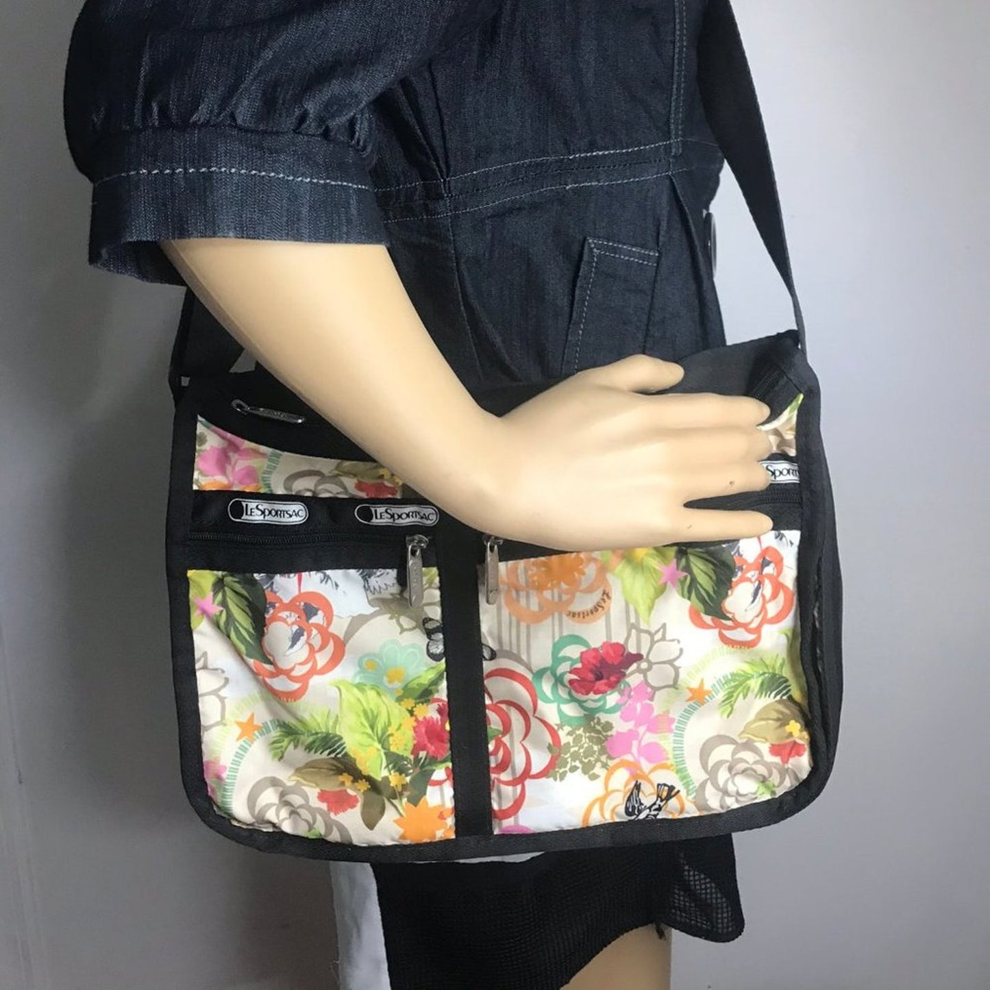 LeSportsac Medium Size Multicolor Crossbody Bag