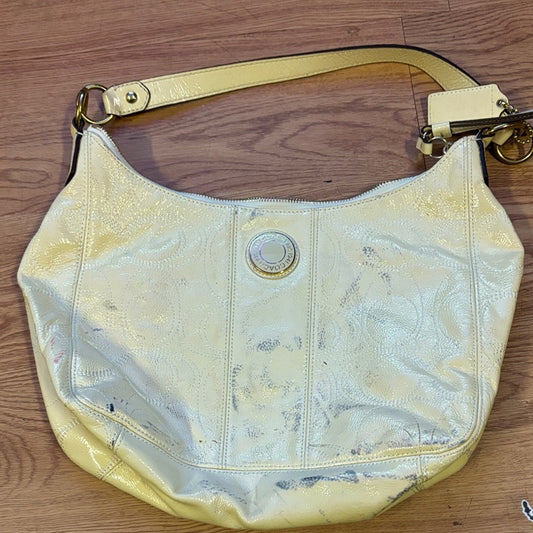Coach Light Yellow Shoulder Bag