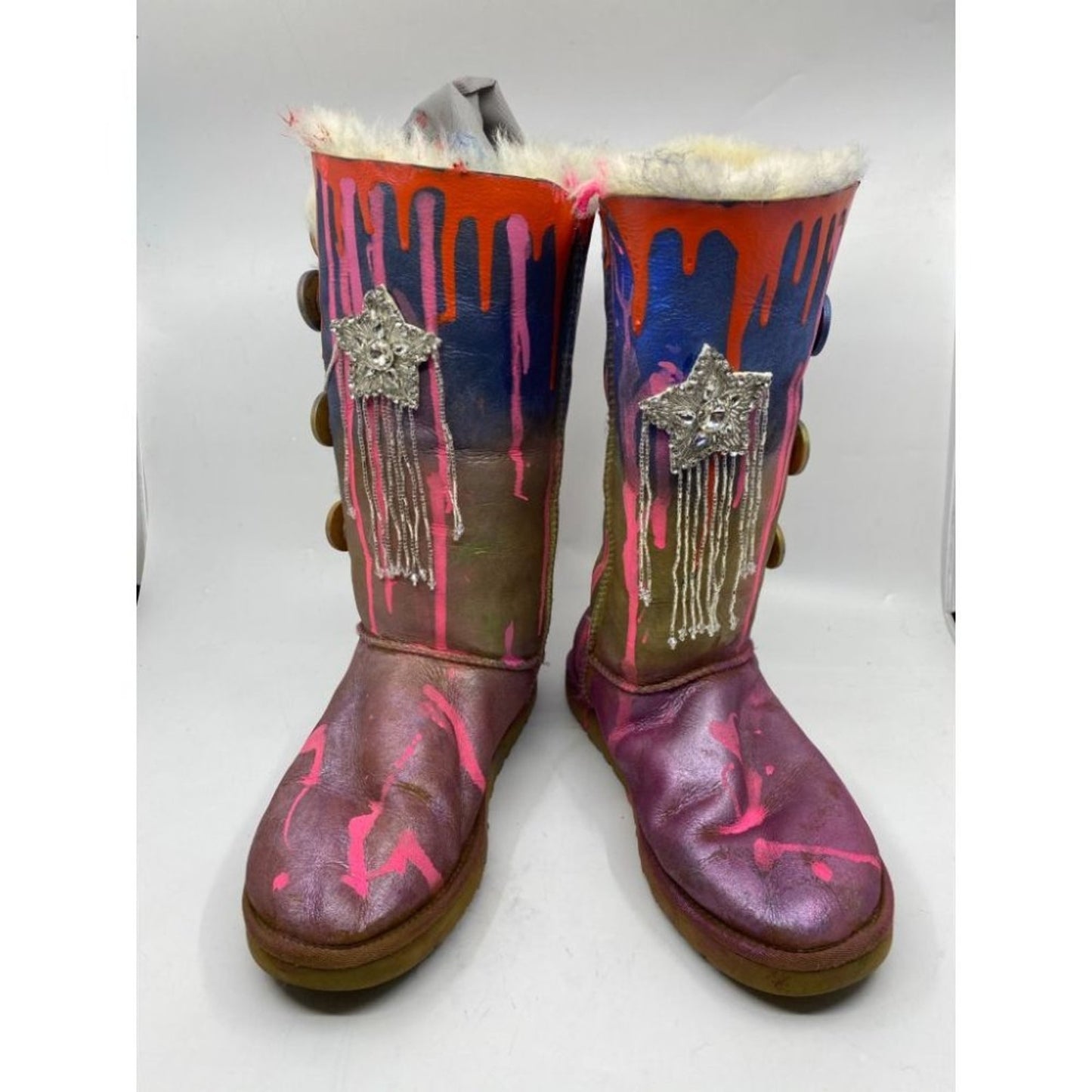 UGG Customized W/ Multicolor Trailblazer Boots
