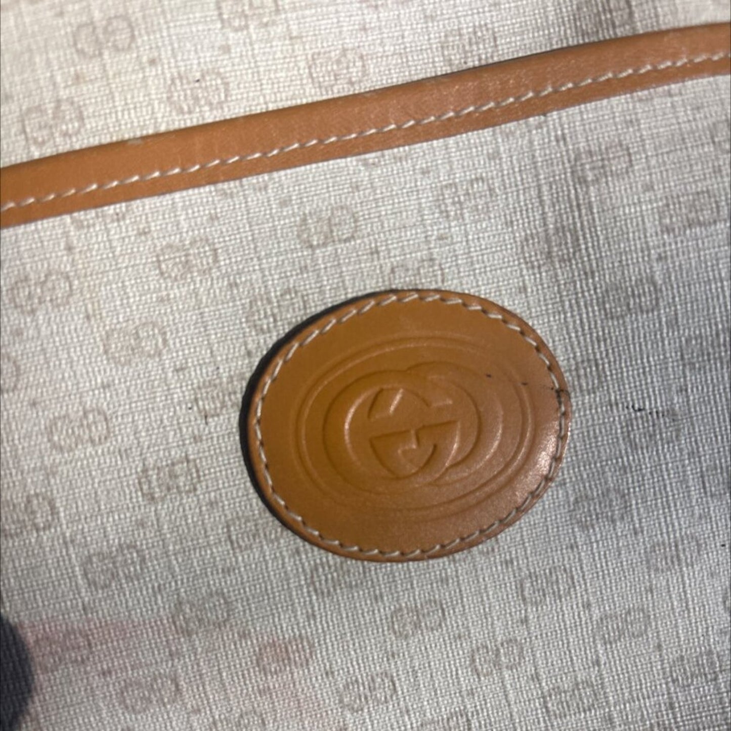 Vintage Gucci GG Canvas Bucket Bag