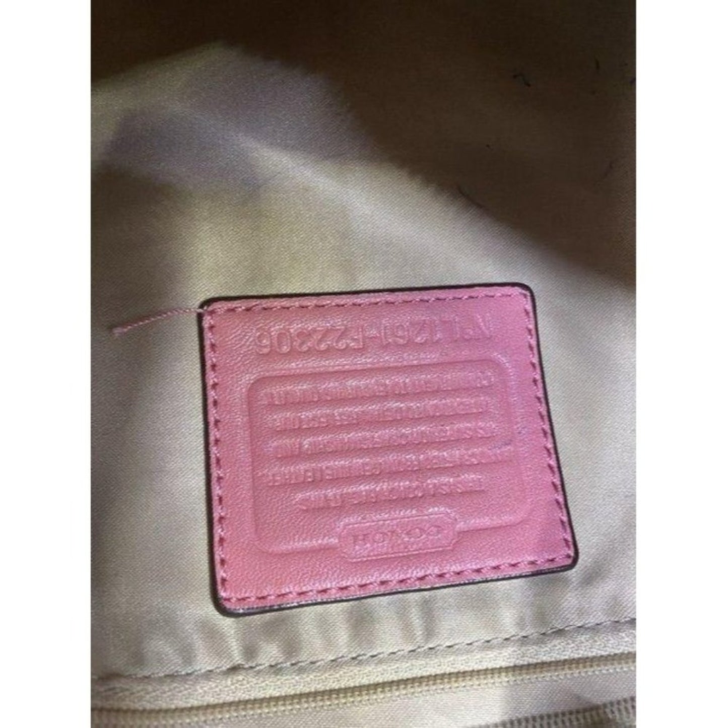 Coach w hand customized by me w applique street ar