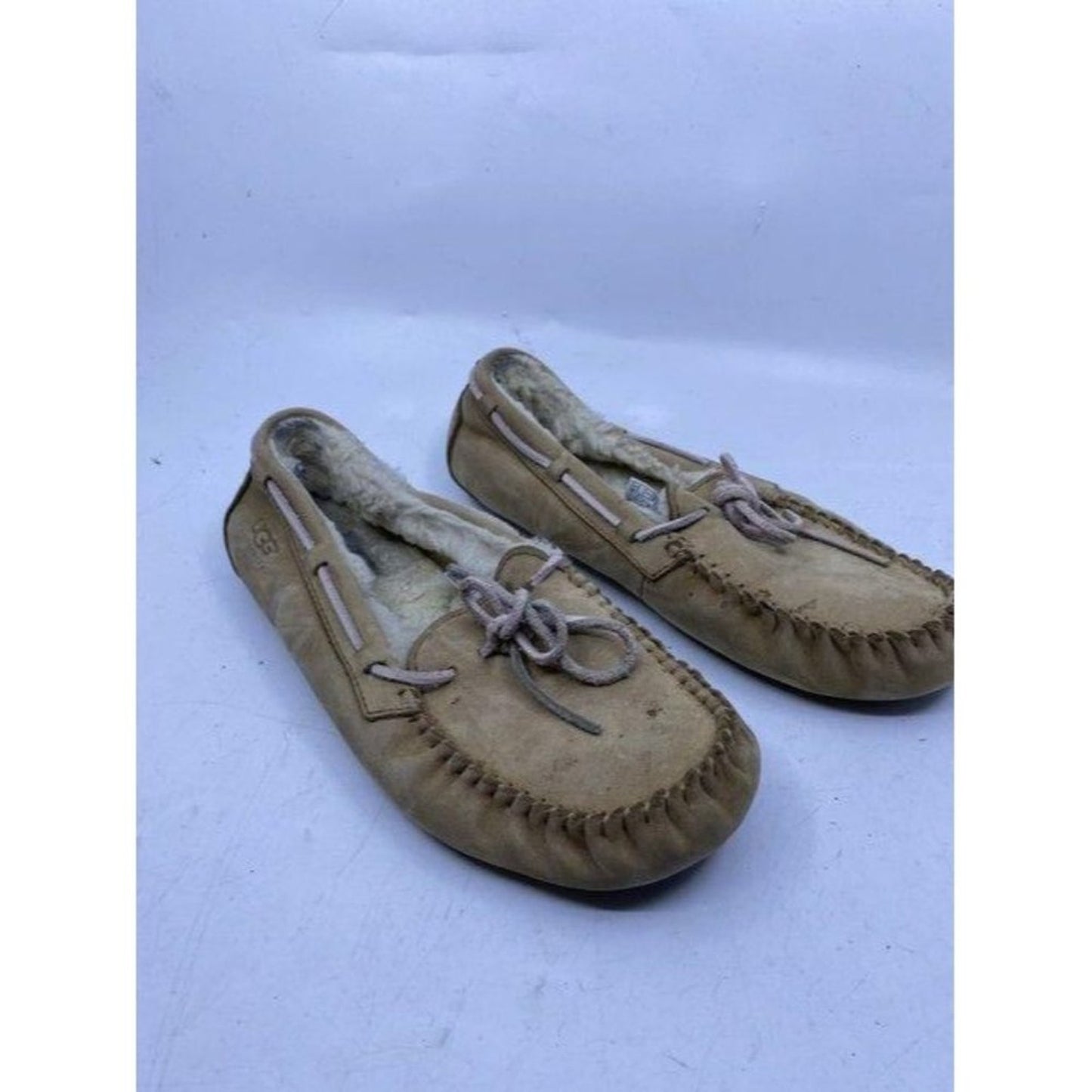 Ugg Australia Tan Slip Flats Size Us