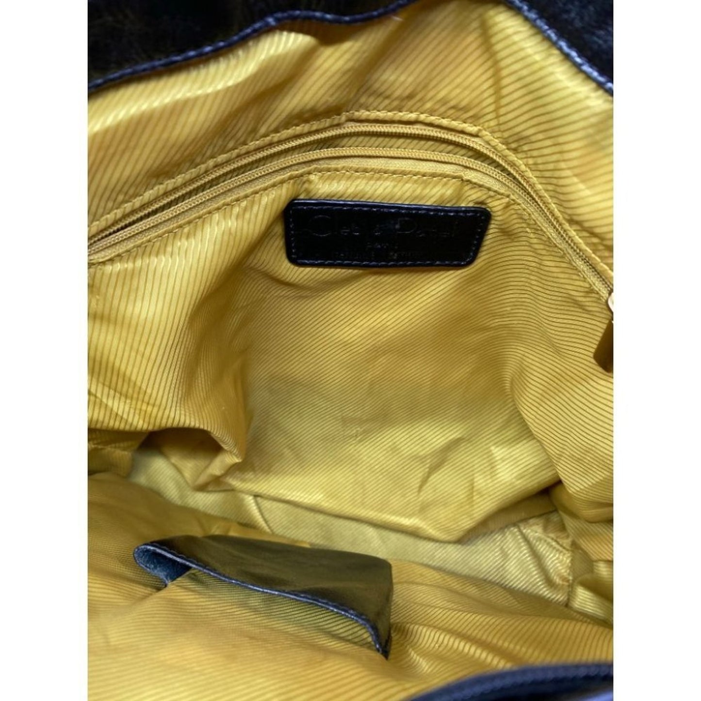 Cleo & Patek Black Leather Shoulder Bag