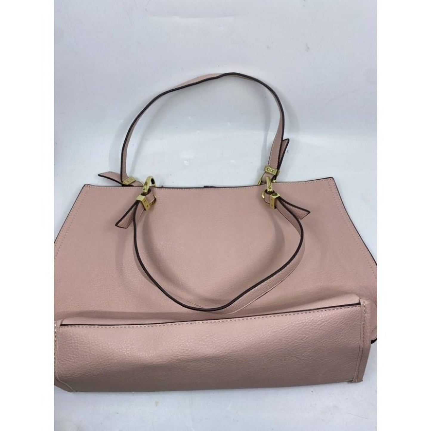 Steve Madden Pink Large Faux Leather Tote Bag
