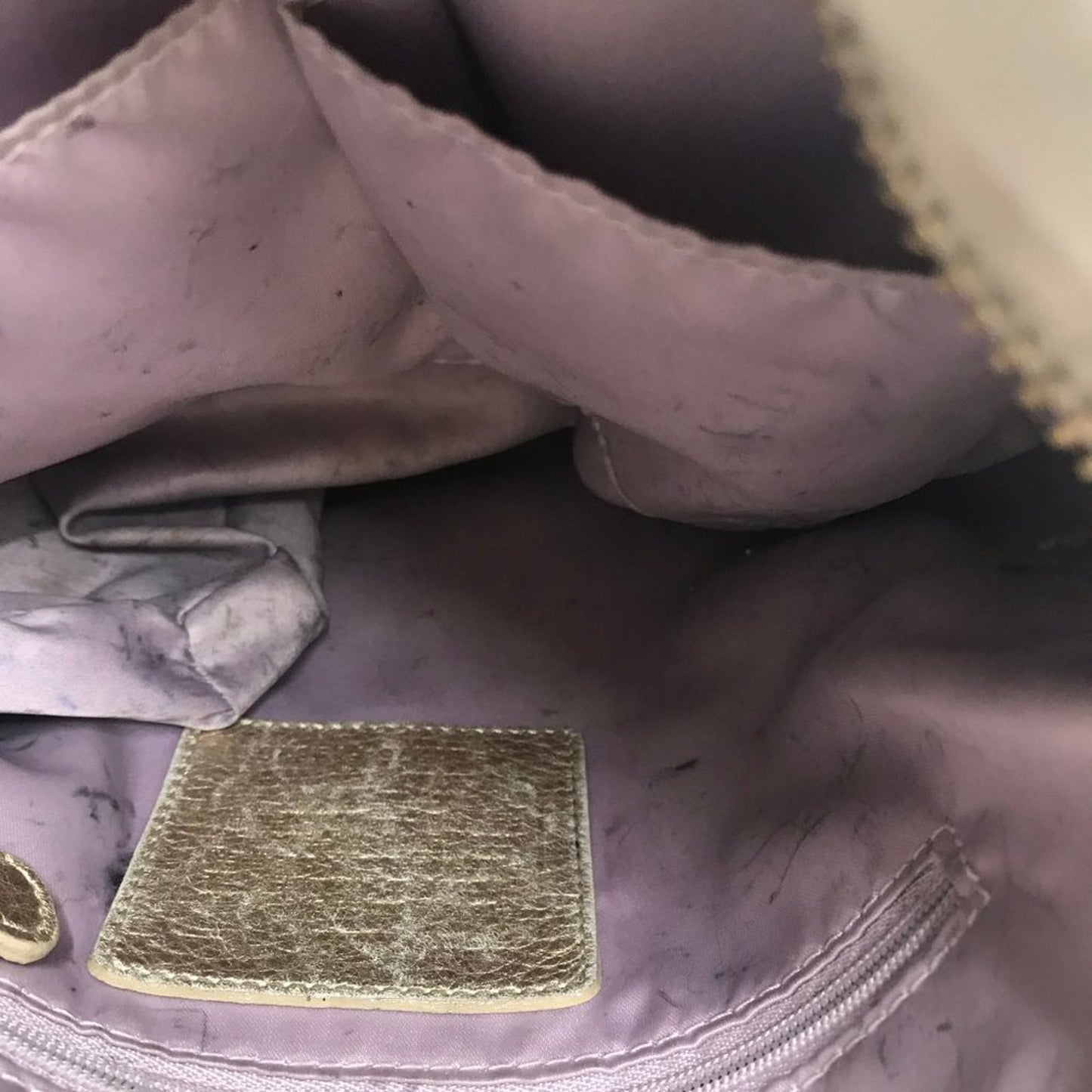 COACH Customized Tan Fabric Crossbody Bag