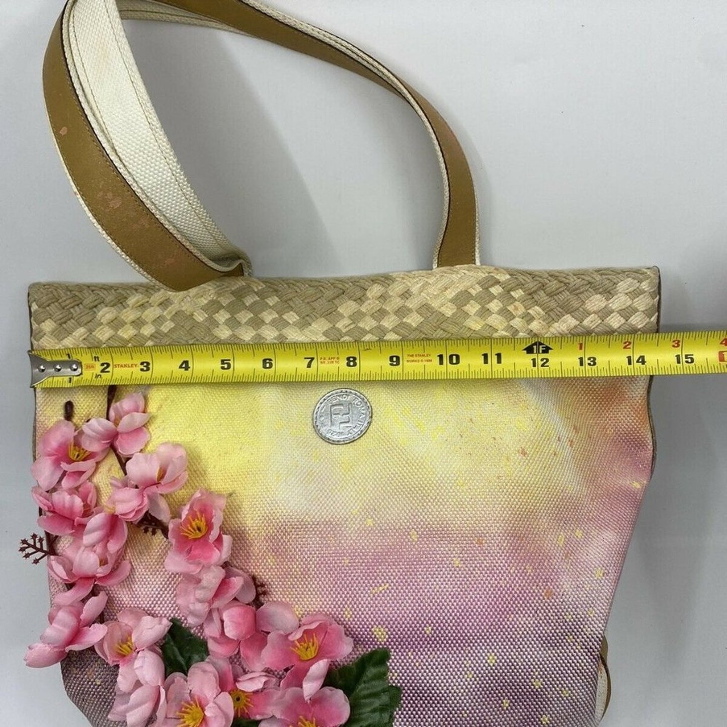 FENDI Vintage Customized large tote bag W/ Multi C