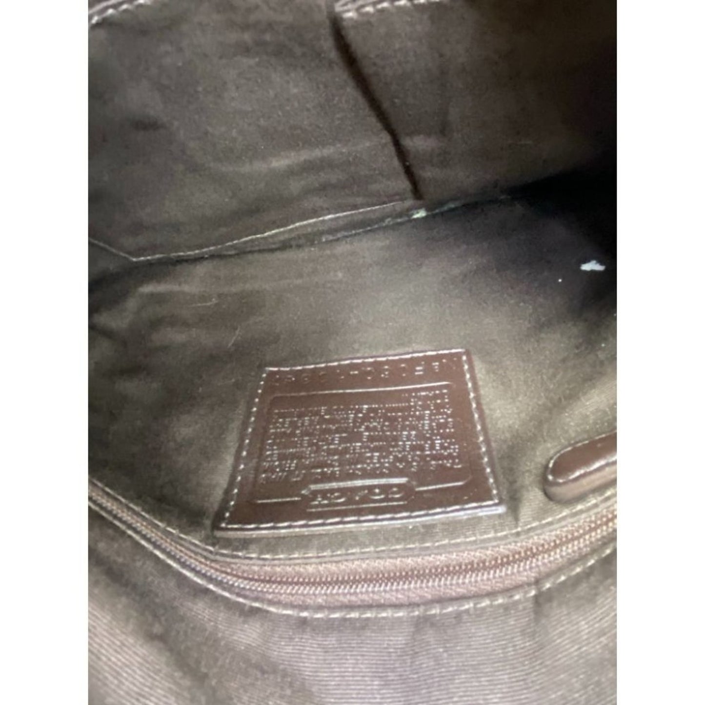 Coach Multi- Fabric Gold Black Patch Shoulder Bag