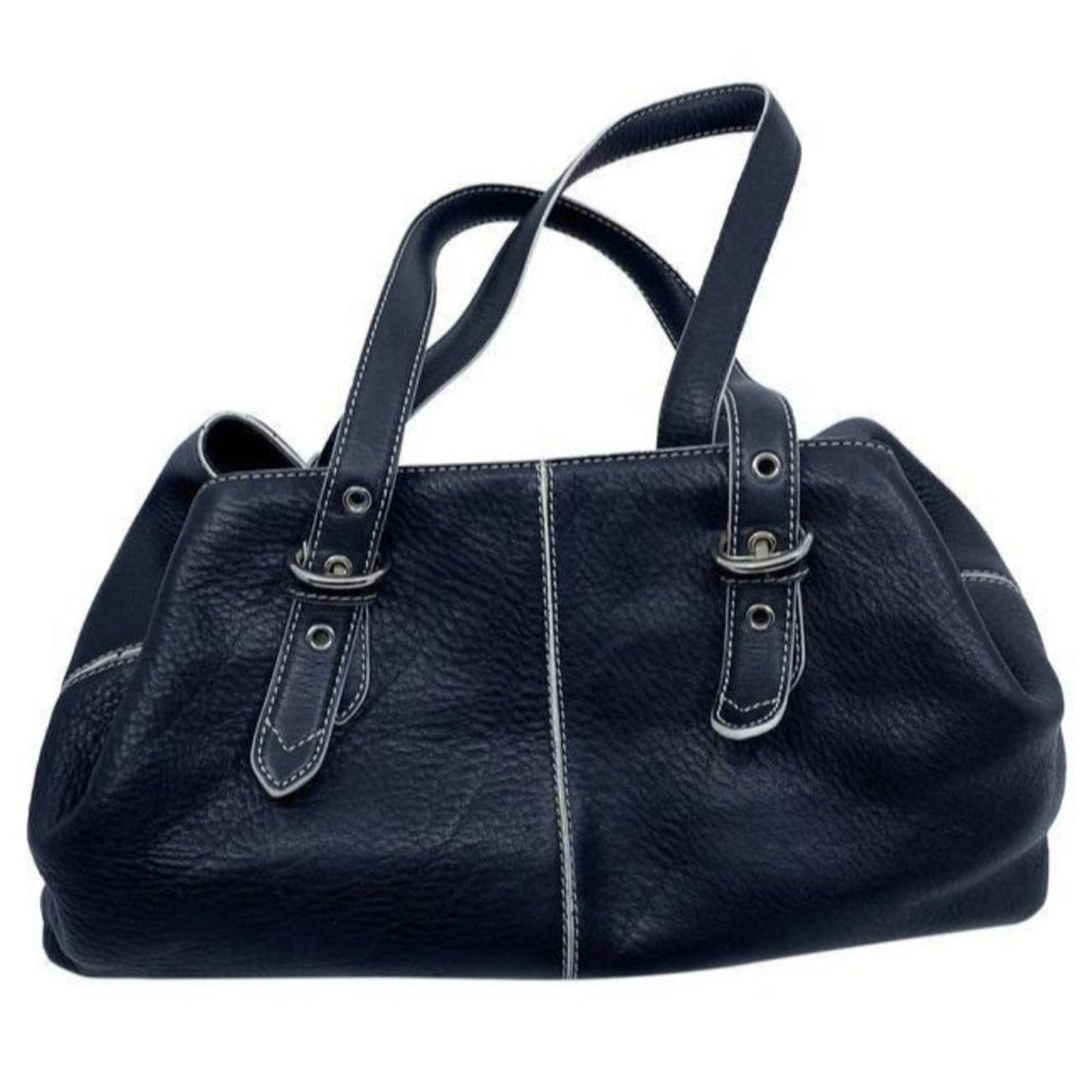 Cole Haan black leather shoulder bag