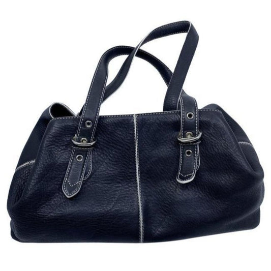 Cole Haan black leather shoulder bag