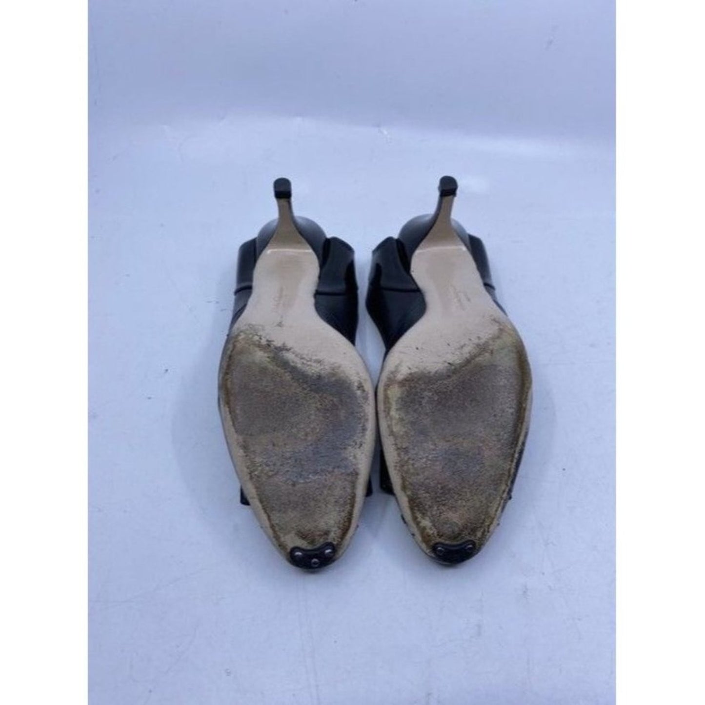 Salvatore Ferragamo Black Mara Bow Pumps Size Us