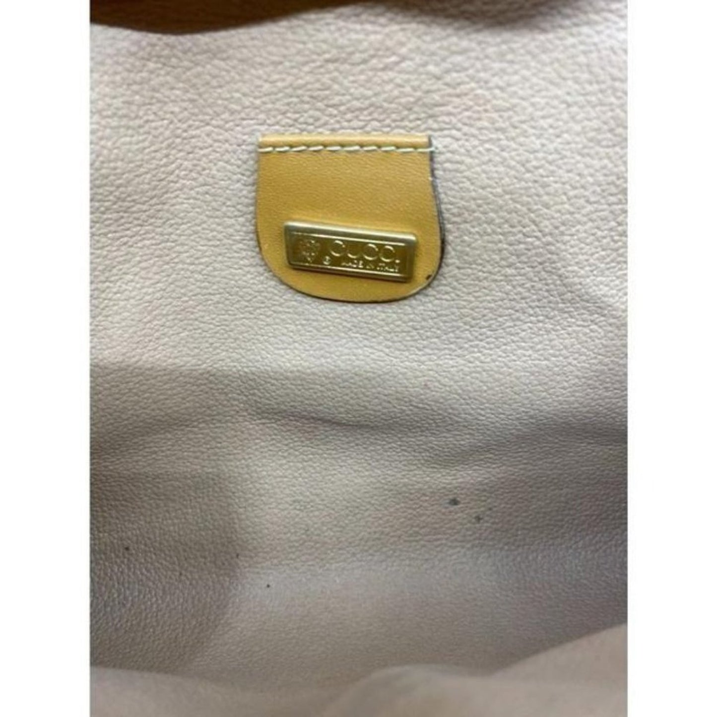 GUCCI Vintage Flap Coated Canvas Crossbody Bag