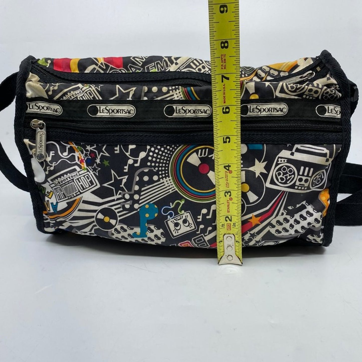 Le Sportsec Multicolor Nylon Crossbody Bag