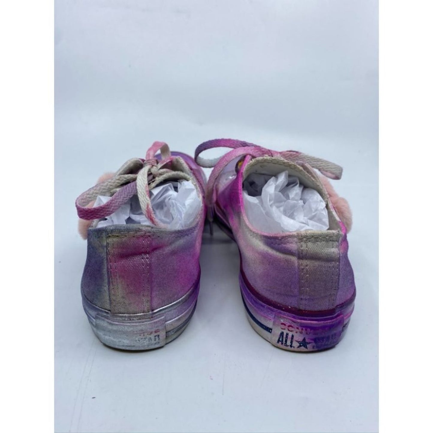 Converse Sneakers Customized with Multi Color 6.5