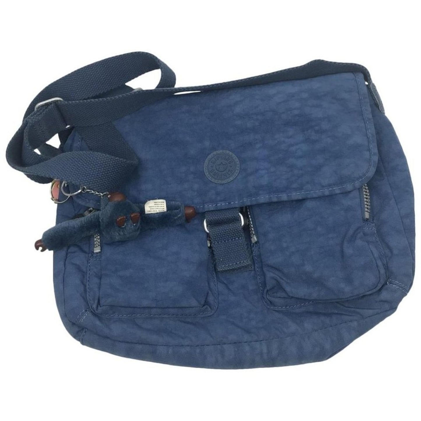Kipling Blue Nylon Medium Crossbody Bag