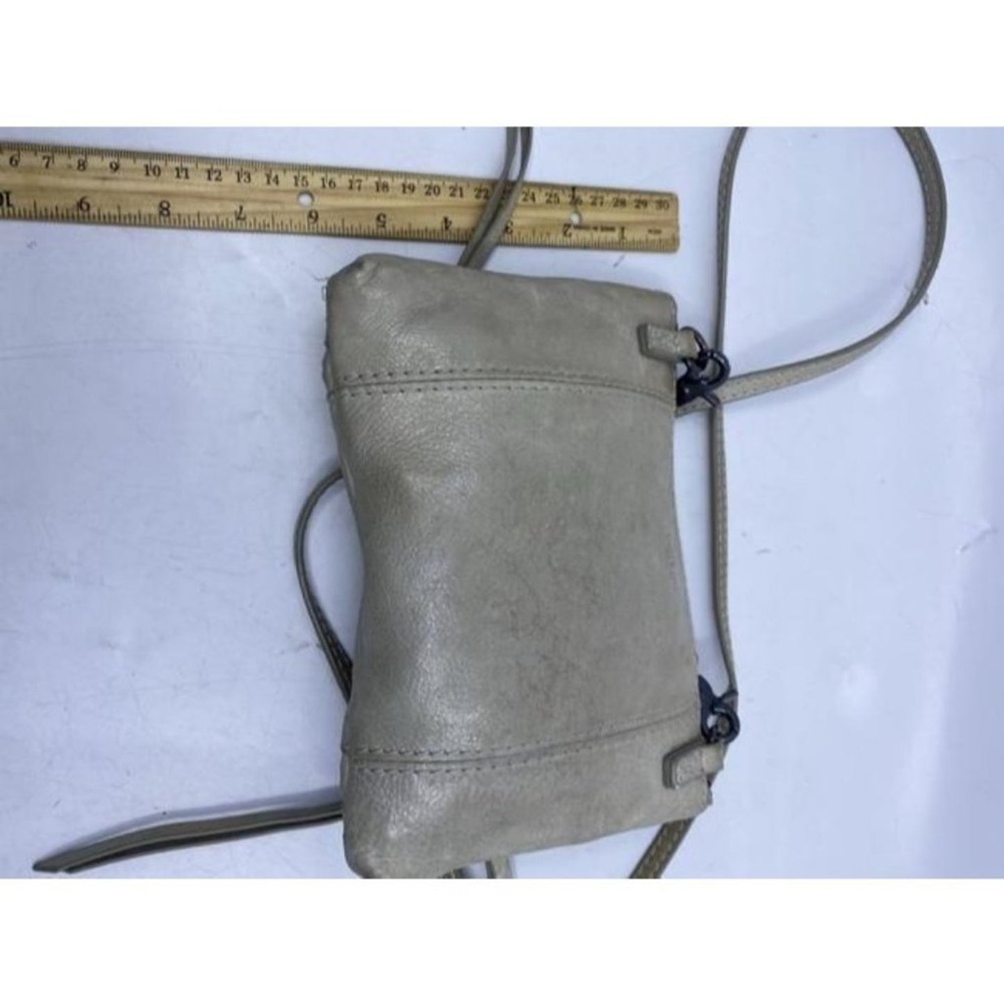 Botkier Logan Gray Leather Cross Body Bag