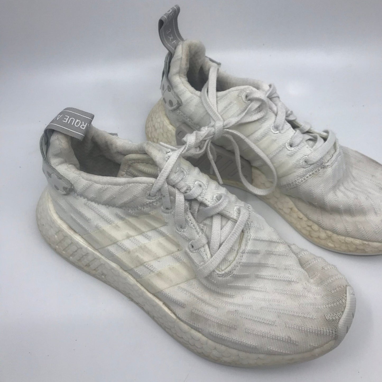 Adidas Boost White Sneakers Size 7
