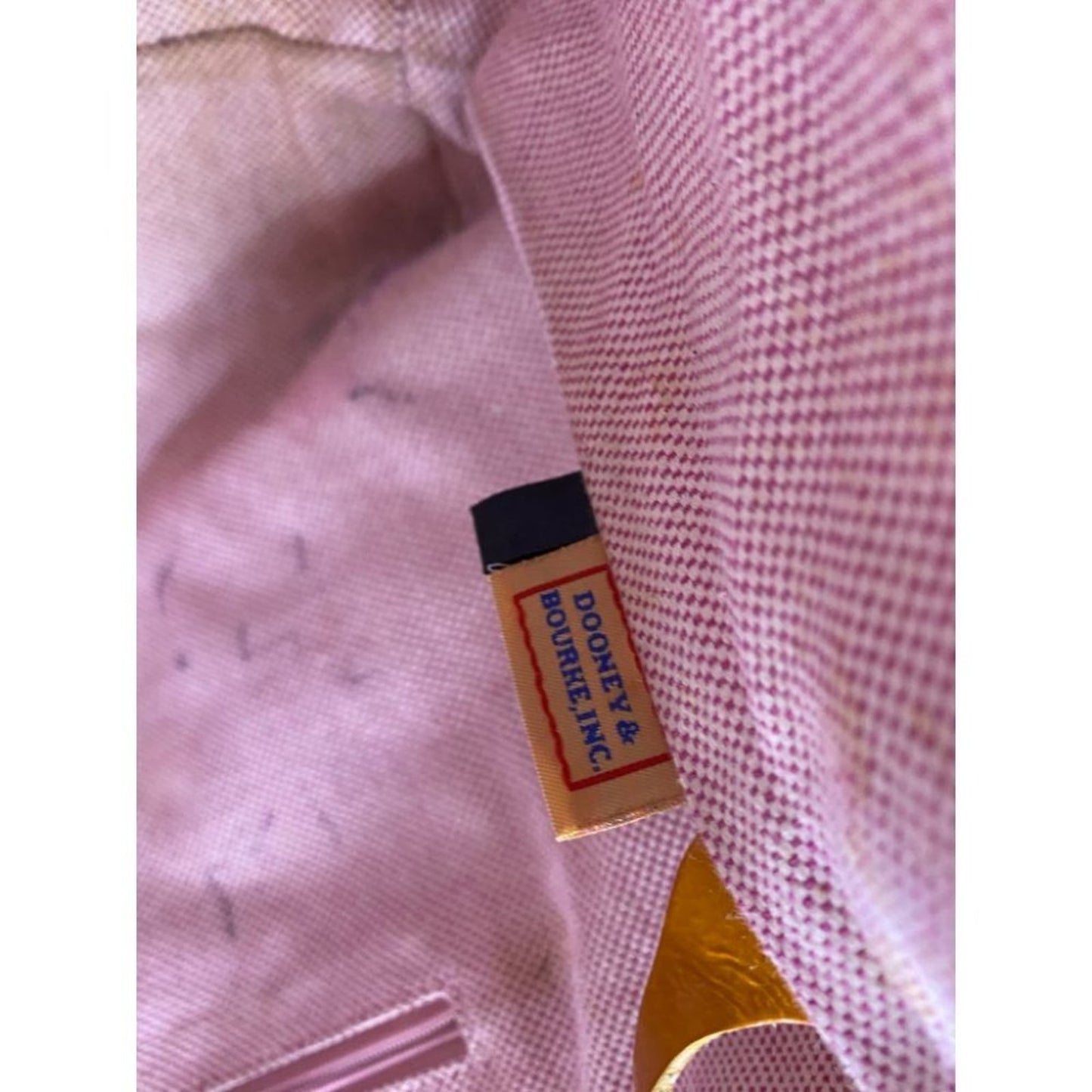 DOONEY & BOURKE Shoulder Bag Customized Orange