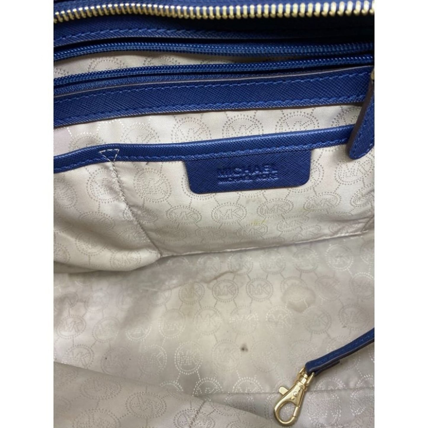 Michael Kors Blue Selma Bag MSRP $390
