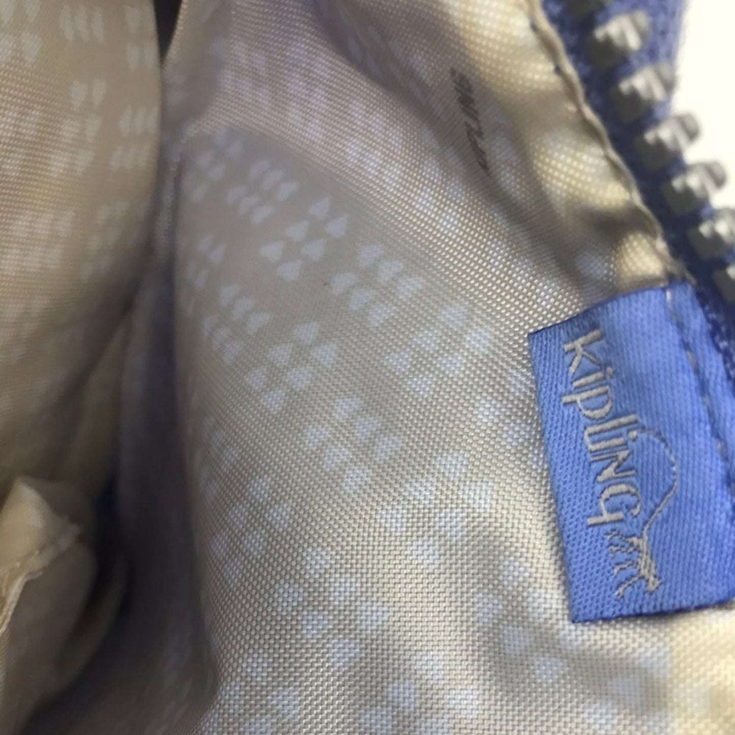 Kipling Small Blue Nylon Crossbody Bag