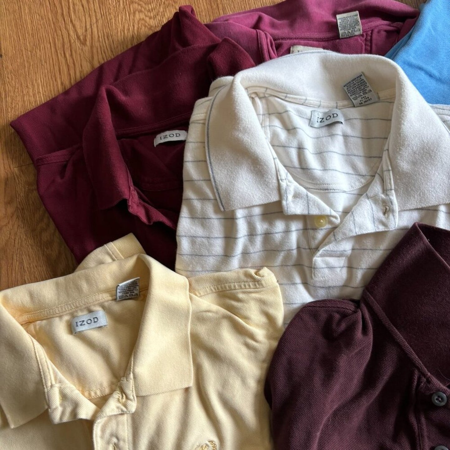 Izod Lot of 8 Short Sleeve Shirts XL