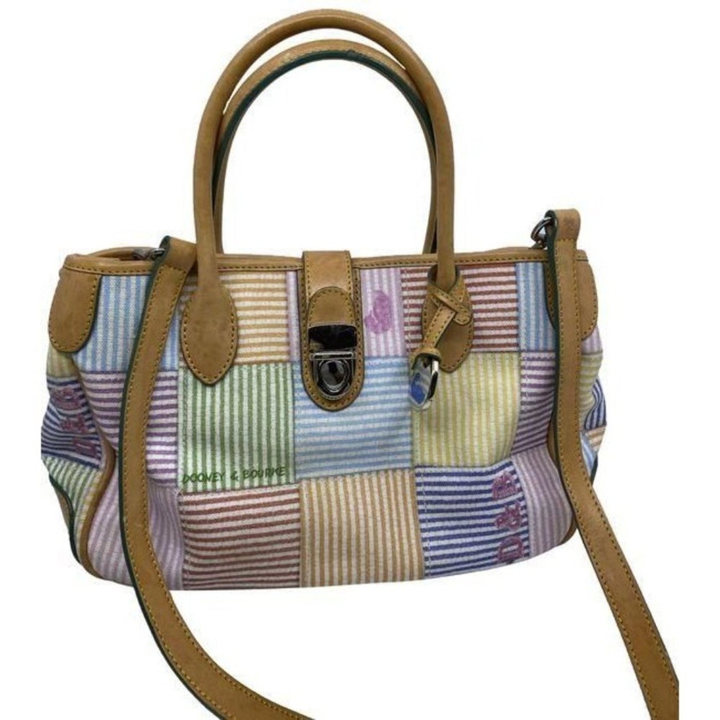 dooney and bourke handbag w strap multicolor canva