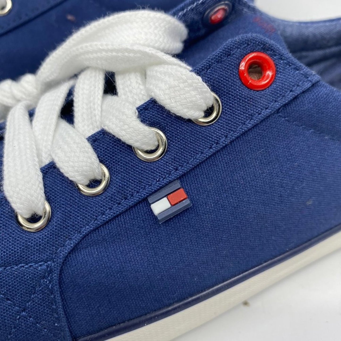 Tommy Hilfiger Blue Cormac Lace Up Sneakers