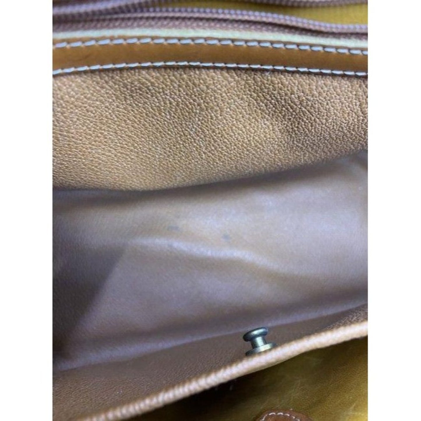 dooney and bourke vintage classic brown leather cr