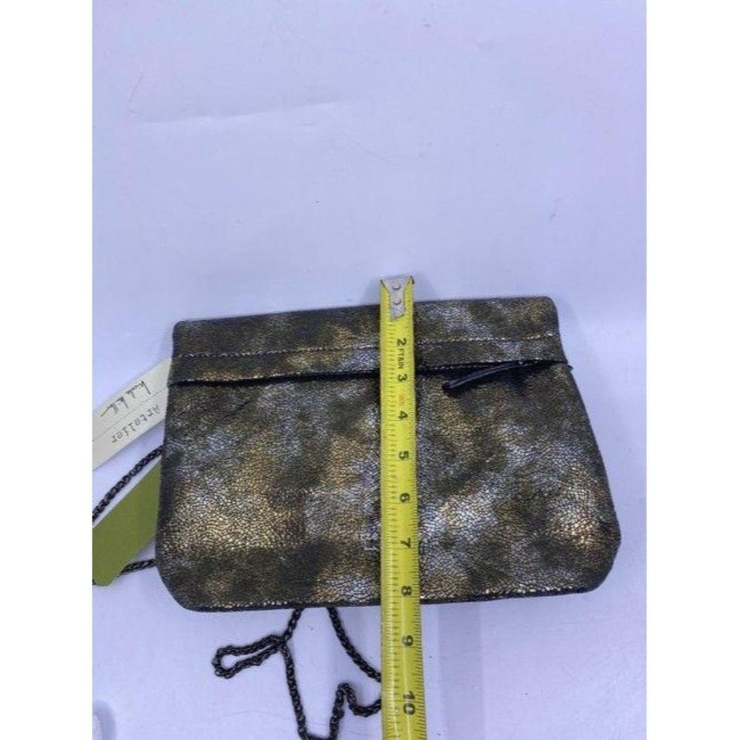 Nicole Miller Msrp Black Gold Leather Cross Body B