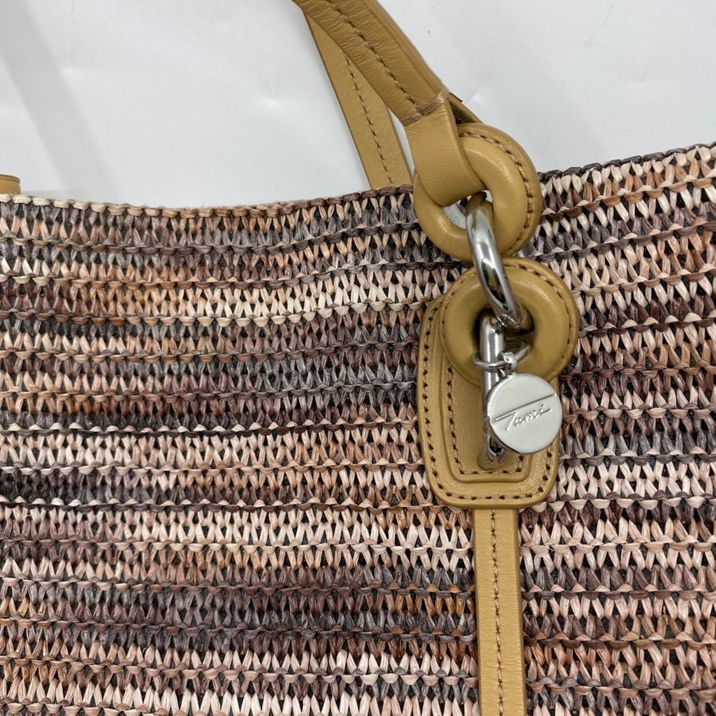 TUMI Multi Color Woven Tote bag