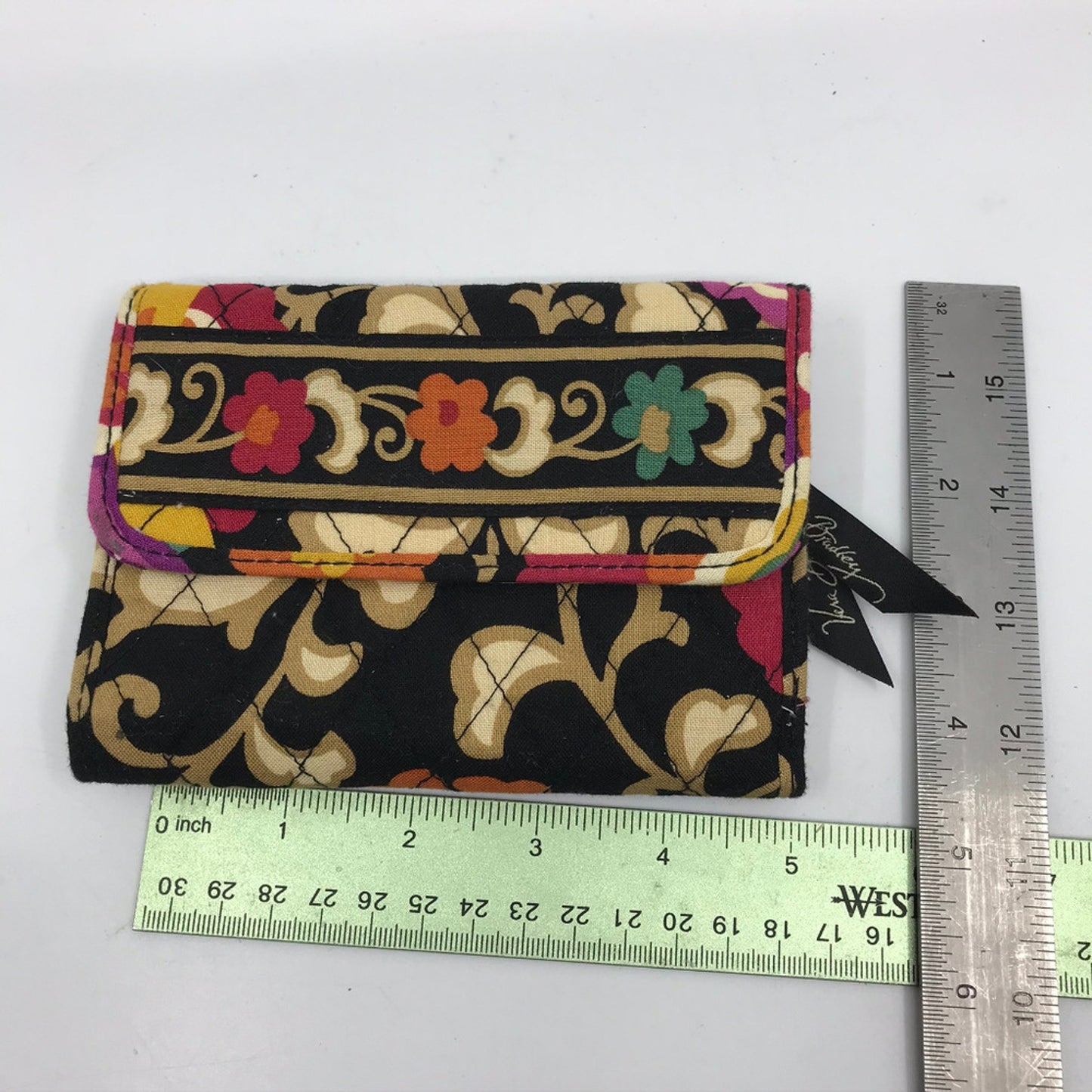Vera Bradley Multi Color Floral Fabric Wallet